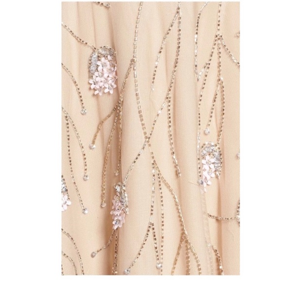 Adrianna Papell beaded floral bloom midi dress - Picture 15 of 15